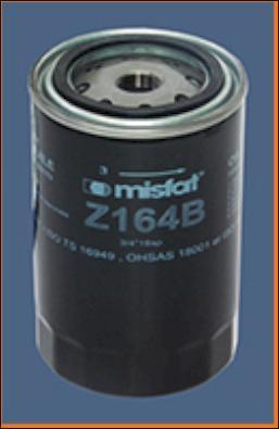 MISFAT Z164B - Yağ filtri furqanavto.az