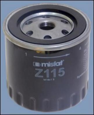 MISFAT Z115 - Yağ filtri furqanavto.az