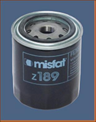 MISFAT Z189 - Yağ filtri furqanavto.az