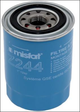 MISFAT Z244 - Yağ filtri furqanavto.az