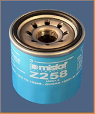 MISFAT Z258 - Yağ filtri furqanavto.az