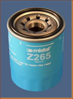 MISFAT Z265 - Yağ filtri furqanavto.az