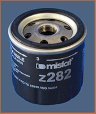 MISFAT Z282 - Yağ filtri furqanavto.az