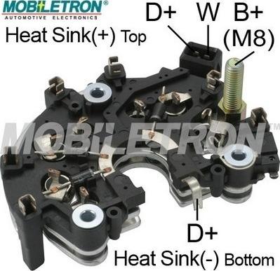 Mobiletron RB-122H - Düzləşdirici, alternator furqanavto.az