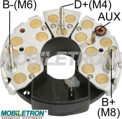 Mobiletron RB-72H - Düzləşdirici, alternator furqanavto.az