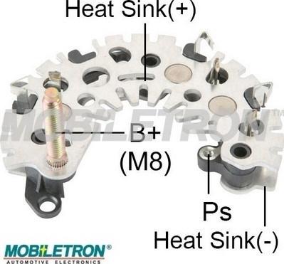 Mobiletron RI-23HD - Düzləşdirici, alternator furqanavto.az