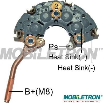 Mobiletron RN-49 - Düzləşdirici, alternator furqanavto.az