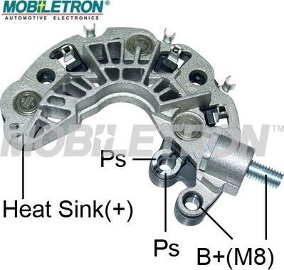 Mobiletron RP-57 - Düzləşdirici, alternator furqanavto.az