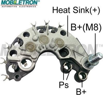 Mobiletron RP-62 - Düzləşdirici, alternator furqanavto.az