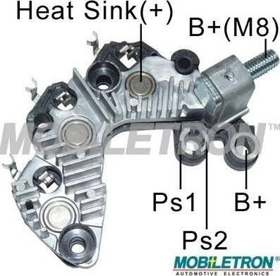 Mobiletron RP-39H - Düzləşdirici, alternator furqanavto.az