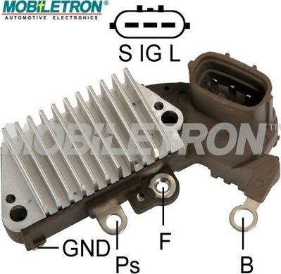 Mobiletron VR-H2005-46A - Gərginlik tənzimləyicisi, alternator furqanavto.az