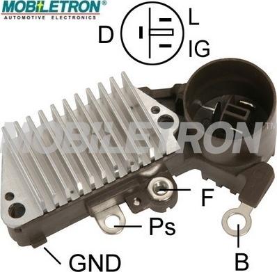 Mobiletron VR-H2005-7A - Gərginlik tənzimləyicisi, alternator furqanavto.az