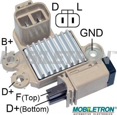 Mobiletron VR-V005 - Gərginlik tənzimləyicisi, alternator furqanavto.az