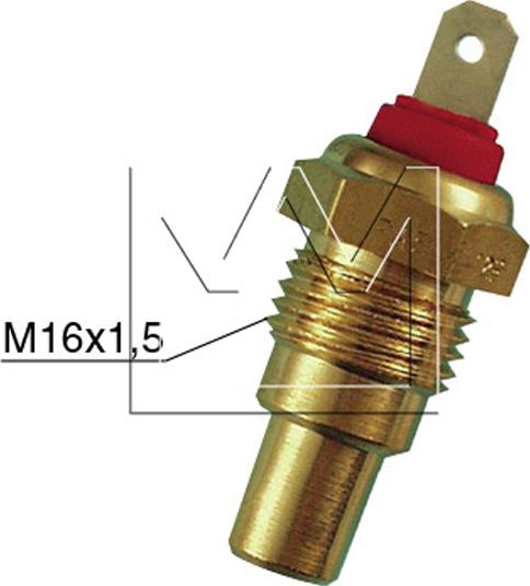 Monark 090600631 - Sensor, soyuducu suyun temperaturu furqanavto.az