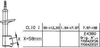 SACHS 230 287 - Amortizator furqanavto.az