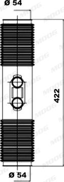 Moog K150057 - Körük dəsti, sükan furqanavto.az