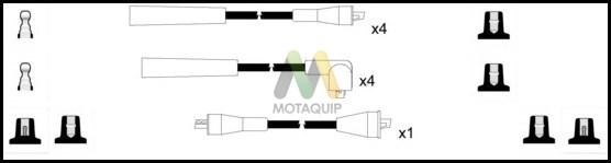 Motaquip LDRL1430 - Alovlanma kabeli dəsti furqanavto.az