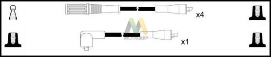 Motaquip LDRL1263 - Alovlanma kabeli dəsti furqanavto.az