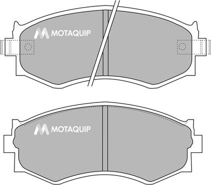 Motaquip LVXL435 - Əyləc altlığı dəsti, əyləc diski furqanavto.az