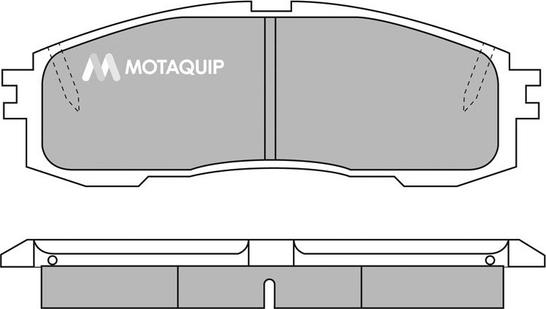 Motaquip LVXL472 - Əyləc altlığı dəsti, əyləc diski furqanavto.az