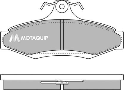 Motaquip LVXL545 - Əyləc altlığı dəsti, əyləc diski furqanavto.az