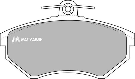 Motaquip LVXL655 - Əyləc altlığı dəsti, əyləc diski furqanavto.az