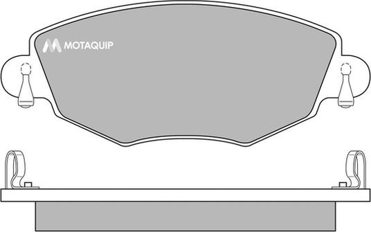 Motaquip LVXL650 - Əyləc altlığı dəsti, əyləc diski furqanavto.az