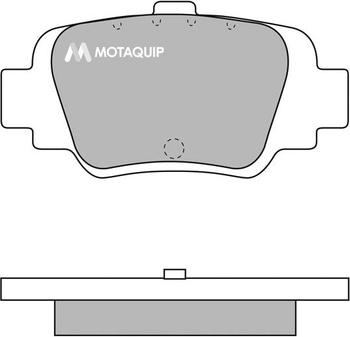 Motaquip LVXL663 - Əyləc altlığı dəsti, əyləc diski furqanavto.az