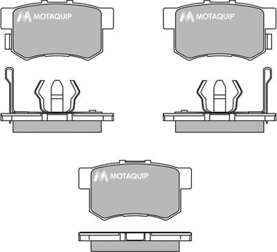 Motaquip LVXL1442 - Əyləc altlığı dəsti, əyləc diski furqanavto.az