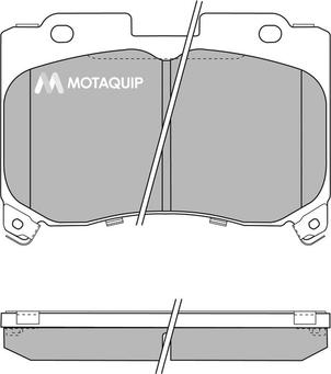 Motaquip LVXL144 - Əyləc altlığı dəsti, əyləc diski furqanavto.az