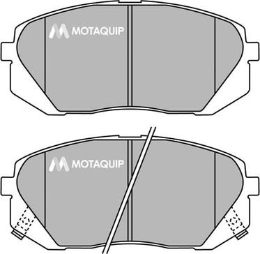 Motaquip LVXL1452 - Əyləc altlığı dəsti, əyləc diski furqanavto.az