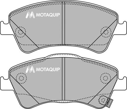 Motaquip LVXL1432 - Əyləc altlığı dəsti, əyləc diski furqanavto.az