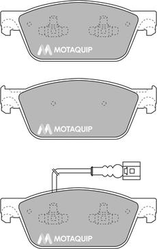 Motaquip LVXL1696 - Əyləc altlığı dəsti, əyləc diski furqanavto.az