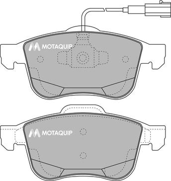 Motaquip LVXL1693 - Əyləc altlığı dəsti, əyləc diski furqanavto.az