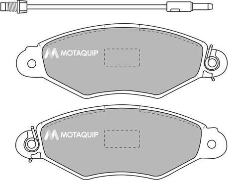 Motaquip LVXL1094 - Əyləc altlığı dəsti, əyləc diski furqanavto.az