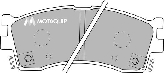 Motaquip LVXL1056 - Əyləc altlığı dəsti, əyləc diski furqanavto.az