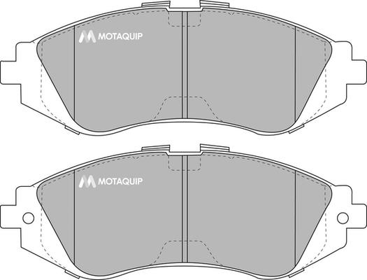 Motaquip LVXL1036 - Əyləc altlığı dəsti, əyləc diski furqanavto.az