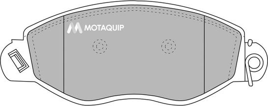 Motaquip LVXL1021 - Əyləc altlığı dəsti, əyləc diski furqanavto.az