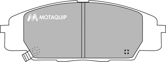 Motaquip LVXL1023 - Əyləc altlığı dəsti, əyləc diski furqanavto.az