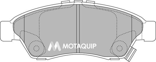 Motaquip LVXL1102 - Əyləc altlığı dəsti, əyləc diski furqanavto.az