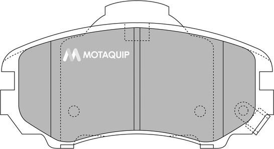 Motaquip LVXL1189 - Əyləc altlığı dəsti, əyləc diski furqanavto.az