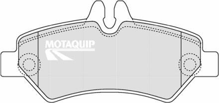 Motaquip LVXL1312 - Əyləc altlığı dəsti, əyləc diski furqanavto.az