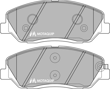 Motaquip LVXL1388 - Əyləc altlığı dəsti, əyləc diski furqanavto.az