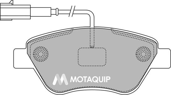 Motaquip LVXL1383 - Əyləc altlığı dəsti, əyləc diski furqanavto.az