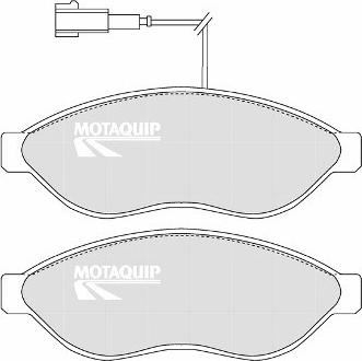 Motaquip LVXL1337 - Əyləc altlığı dəsti, əyləc diski furqanavto.az