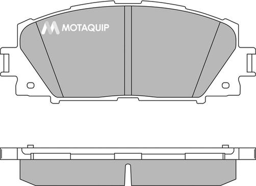 Motaquip LVXL1325 - Əyləc altlığı dəsti, əyləc diski furqanavto.az