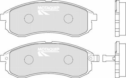 Motaquip LVXL1241 - Əyləc altlığı dəsti, əyləc diski furqanavto.az