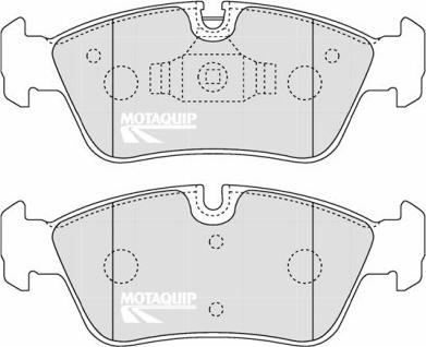 Motaquip LVXL1259 - Əyləc altlığı dəsti, əyləc diski furqanavto.az