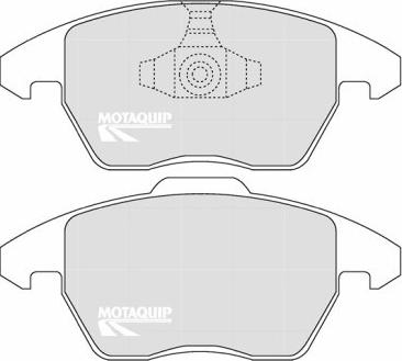 Motaquip LVXL1254 - Əyləc altlığı dəsti, əyləc diski furqanavto.az