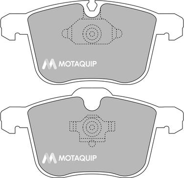 Motaquip LVXL1252 - Əyləc altlığı dəsti, əyləc diski furqanavto.az